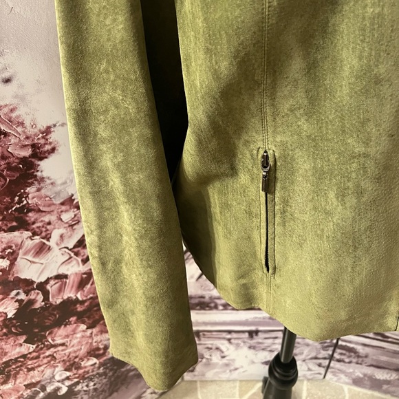 Valerie Stevens Leather Suede Jacket - Picture 7 of 9